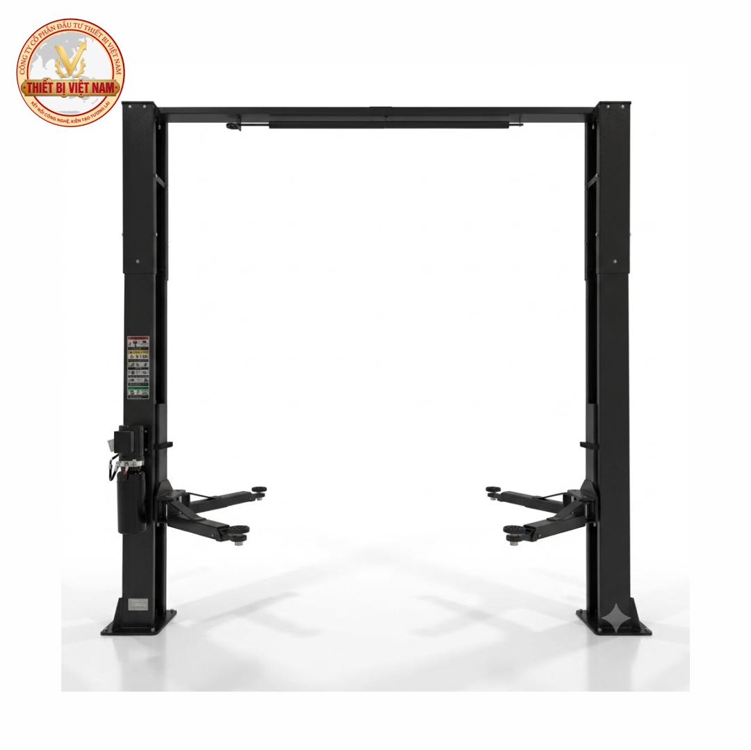cau-nang-o-to-2-tru-giang-tren-ravagi-lift-45-tan-rv-4500a