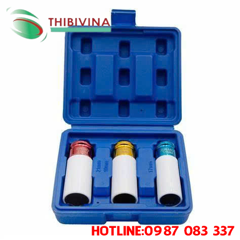 Bộ tuýp vỏ bọc nhựa vặn bulong 1/2 3 chi tiết ROTAKE RT-010K