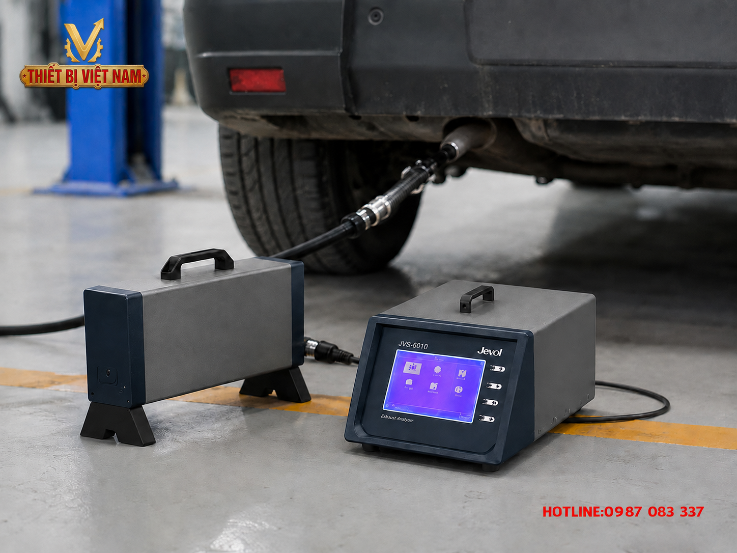 Máy đo khói động cơ diesel JEVOL JVS-6010