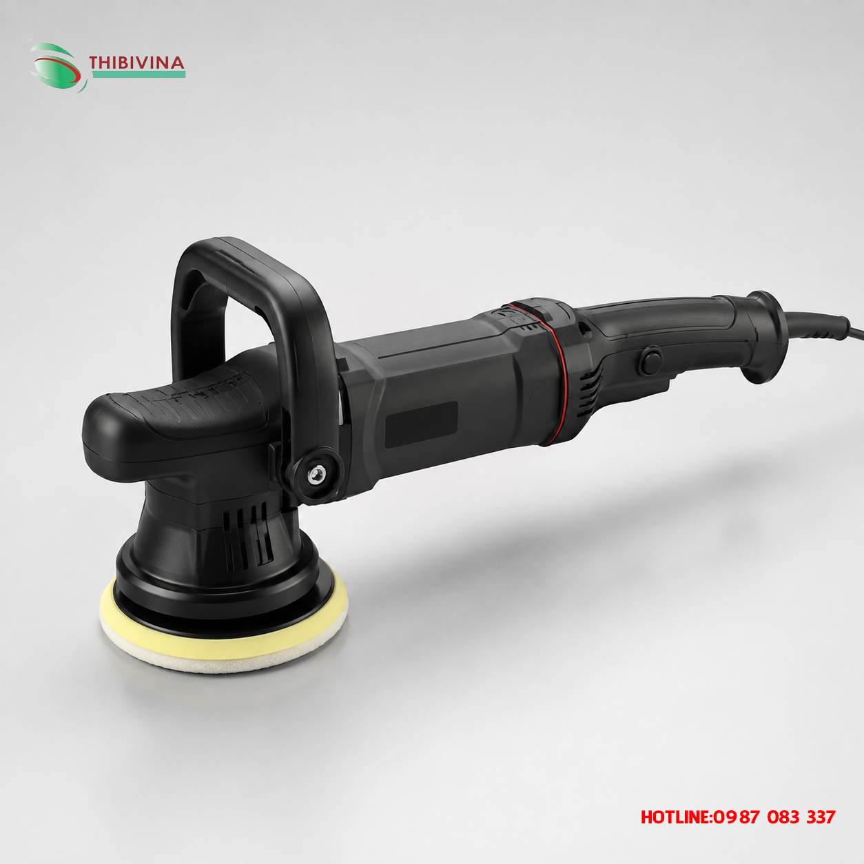 Rotake RT-2148 công suất 700W, tốc độ 1000–3800 vòng/phút, phù hợp cho garage và trung tâm detailing.