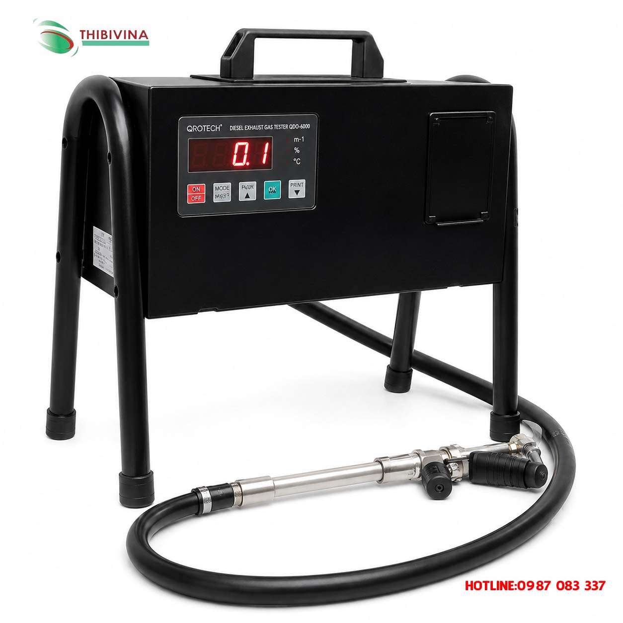 Thiết bị kiểm tra khí xả động cơ Diesel QDO-6000 QROTECH chính hãng Hàn Quốc