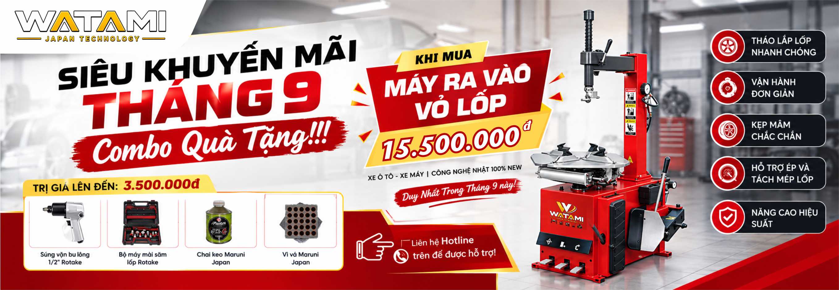Combo Khuyến mãi Tháng 09