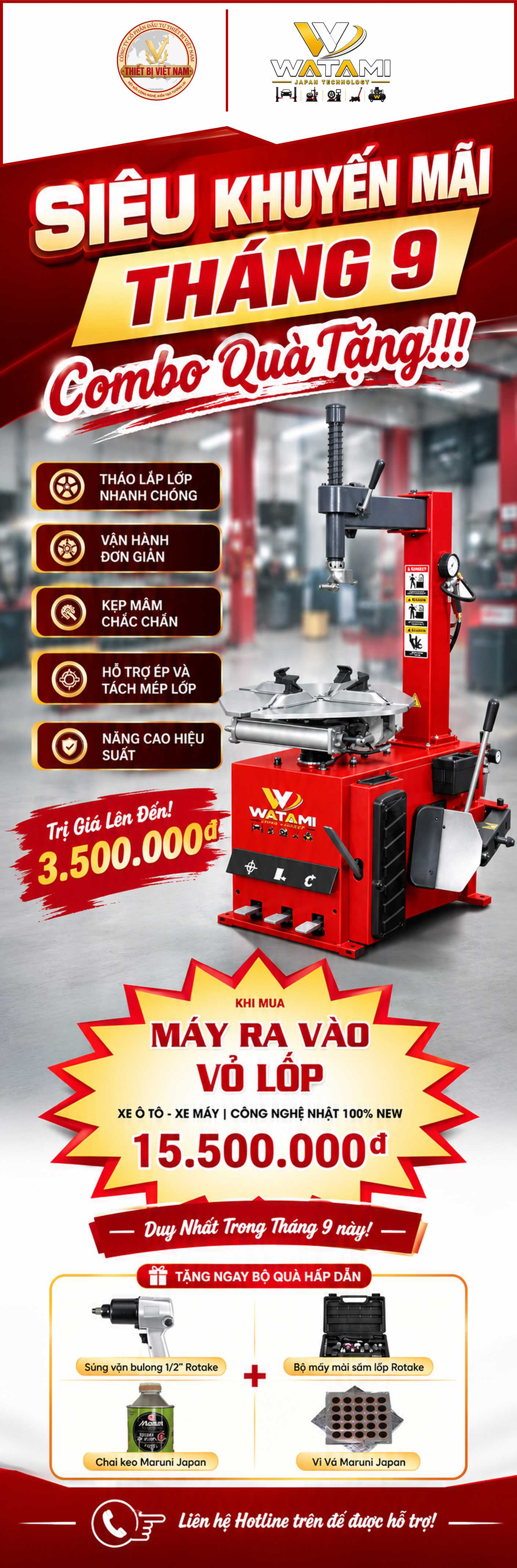 Combo Khuyến mãi Tháng 09