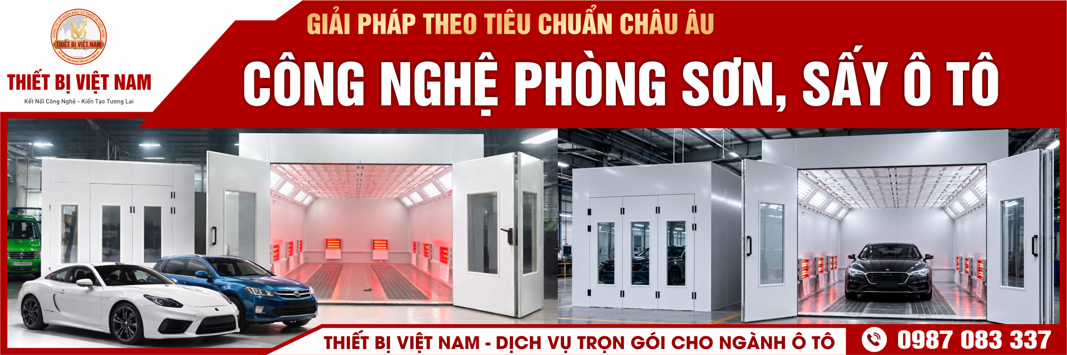 Giải Pháp Phòng Sơn Sấy Ô Tô Theo Tiêu Chuẩn Châu Âu