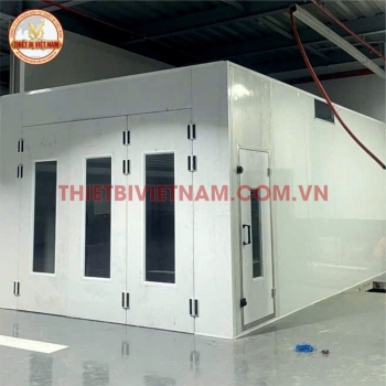 Phòng sơn nhanh ô tô 1 quạt 5.5KW G0407 | Lắp đặt trọn gói
