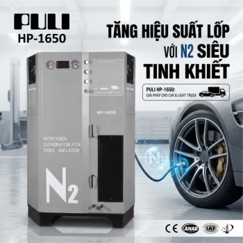 Máy Bơm Và Tạo Khí Ni-Tơ PULI HP-1650 Grey