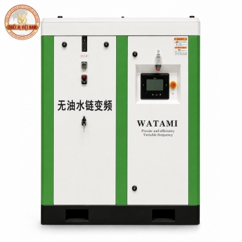 Máy nén khí trục vít không dầu biến tần 50HP Watami IW-37