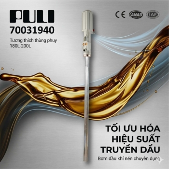 Trụ Bơm Dầu Nhớt Khí Nén Tỷ Lệ 3:1 PULI 70031940