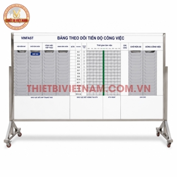 Bảng Theo Dõi Tiến Độ Công Việc Và Tài Liệu Chuẩn Vinfast TBVN-BTĐ