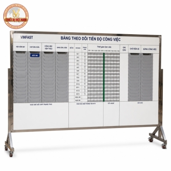 Bảng Theo Dõi Tiến Độ Công Việc Và Tài Liệu Chuẩn Vinfast TBVN-BTĐ