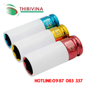 Bộ tuýp vỏ bọc nhựa vặn bulong 1/2" 3 chi tiết ROTAKE RT-010K