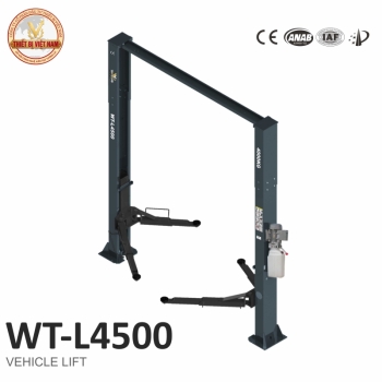 Cầu nâng 2 Trụ Watami WT-L4500 4 Tấn Cáp Trên - Grey