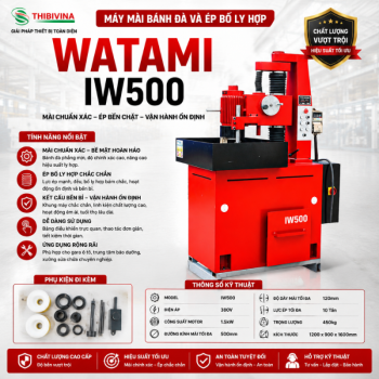 Máy Mài Bánh Đà Và Ép Bố Ly Hợp WATAMI IW500