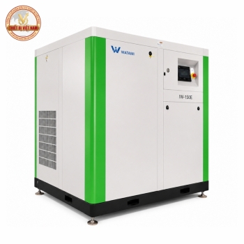 Máy nén khí trục vít không dầu biến tần 10HP Watami IW-7.5