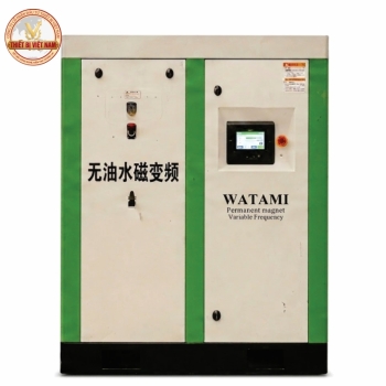 Máy nén khí trục vít không dầu biến tần 30HP Watami IW-22