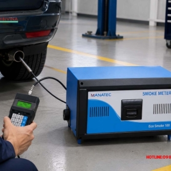 Máy phân tích khí xả động cơ diesel Eco Smoke 100 Manatec