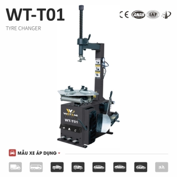Máy Ra Vào Vỏ Lốp Ô Tô WATAMI WT-T01 (Màu Xám)
