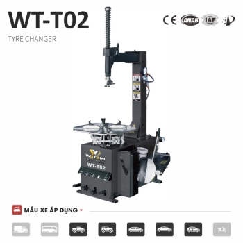 Máy Ra Vào Vỏ Lốp Ô Tô WATAMI WT-T02 (Màu Xám)