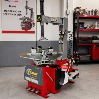Máy Ra Vào Vỏ Lốp Xe Máy Điện Tecom TC-688