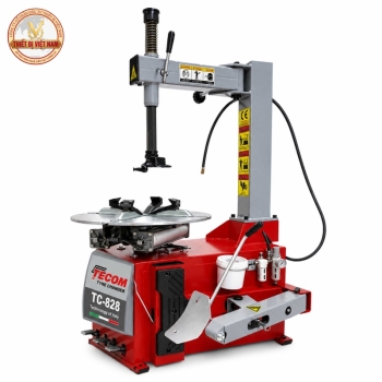 Máy Ra Vào Vỏ Lốp Xe Máy Tecom TC-828 Công Nghệ Ý