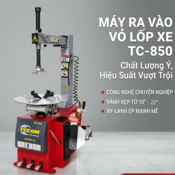 Máy Ra Vào Vỏ Lốp Xe Máy Tecom TC-850