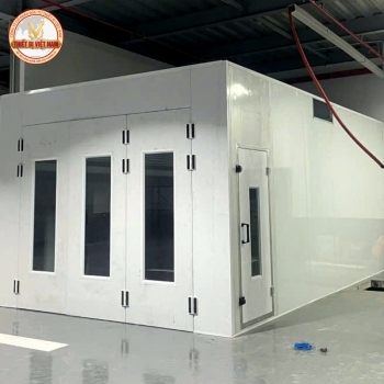 Phòng sơn nhanh ô tô 1 quạt 5.5KW G0407 | Lắp đặt trọn gói