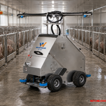 Robot vệ sinh trang trại heo tự động WATAMI WT50