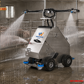 Robot vệ sinh trang trại heo tự động WATAMI WT50