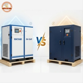 So Sánh Máy Nén Khí Trục Vít Không Dầu Và Có Dầu: Doanh Nghiệp Nên Chọn Loại Nào?