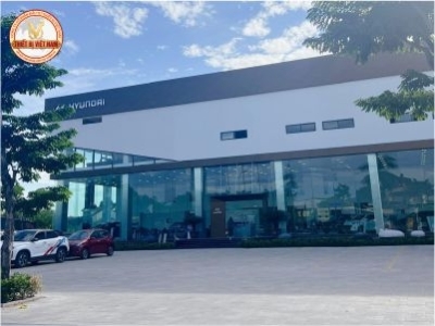 Thi công giải pháp Hệ thống cầu nâng ô tô và Phòng Sơn sấy cho HyunDai - TP Vinh