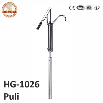 Thiết bị bơm dầu nhớt thùng phuy bằng tay Puli HG-1026