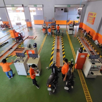 Thiết Bị Kiểm An Toàn Và Khí Thải Xe Máy 2 Bánh NHMST-2