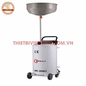 Thùng Hứng Dầu Nhớt Thải Puli HC-2081 Có Bánh Xe