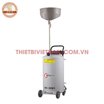 Thùng Hứng Dầu Nhớt Thải Puli HC-2081 Có Bánh Xe