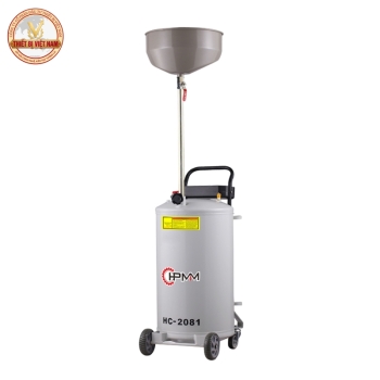 Thùng Hứng Dầu Nhớt Thải Puli HC-2081 Có Bánh Xe