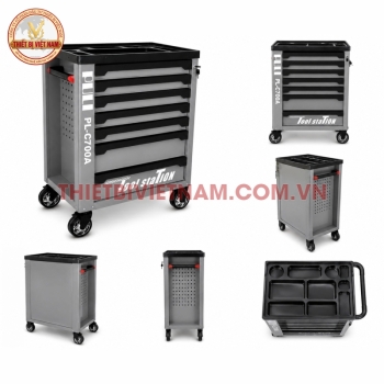 Tủ Đựng Dụng Cụ PULI PL-C700A 7 Ngăn Có Bánh Xe