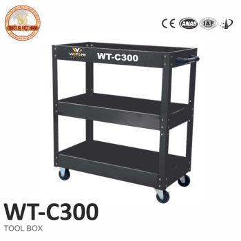 Xe Đẩy Dụng Cụ 3 Tầng Watami WT-C300 Grey